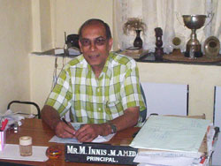 Principal Mr. M. Innis (M. A. M.Ed.)